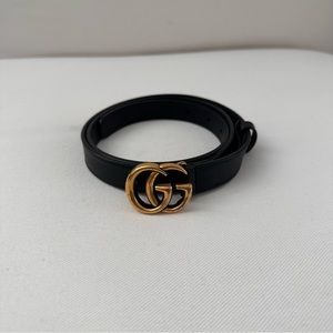 GUCCI MARMONT THIN BELT